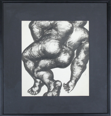 Чубаров Евгений Иосифович. Фигура со спины